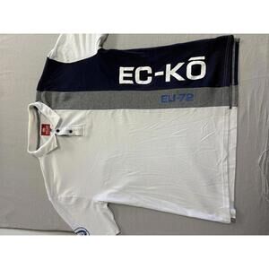 Ecko Unltd Polo Rhino EU72 Side Stripe Polo World Famous 2XL